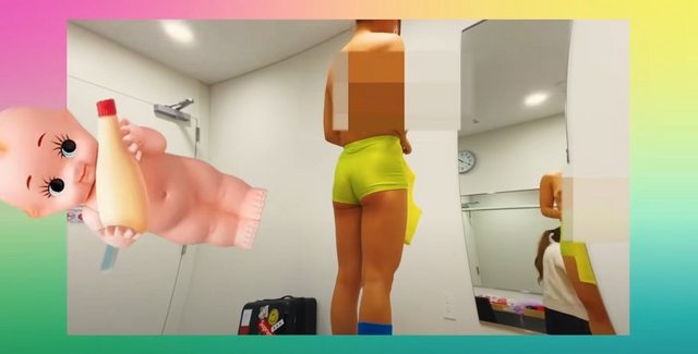 ふわちゃん　エロ画像 おっぱいさん。